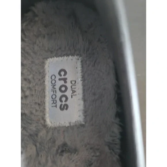Crocs Olivia ll Dual Comfort Faux Fur Lined Shoes 8w - Picture 3 of 5